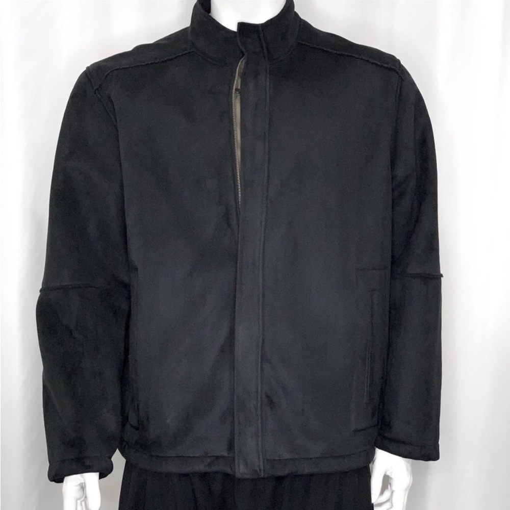 CLAIBORNE MICROSUEDE JACKET